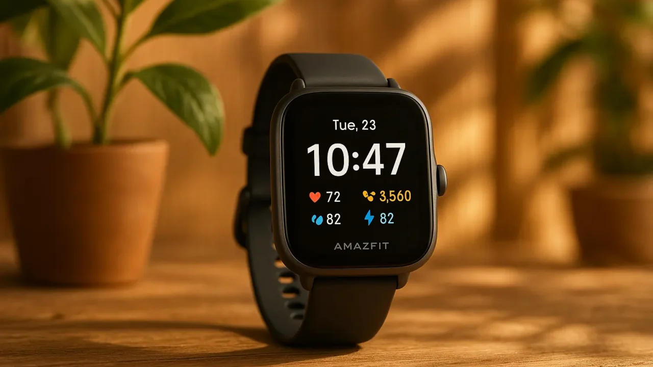 Nota máxima ★5: 6 acessórios e smartwatch para Amazfit Bip