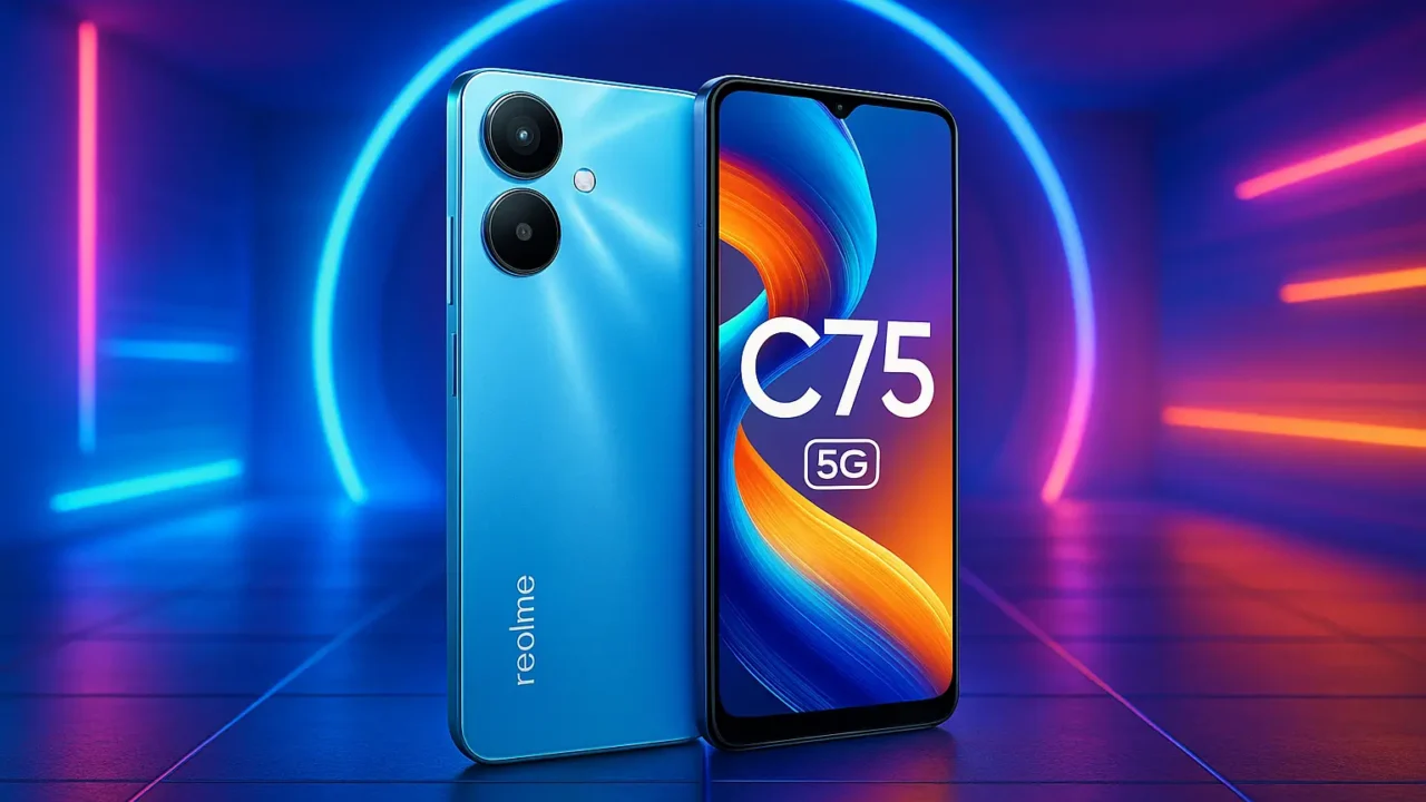 Realme C75 5G barato e confiável para todos os bolsos