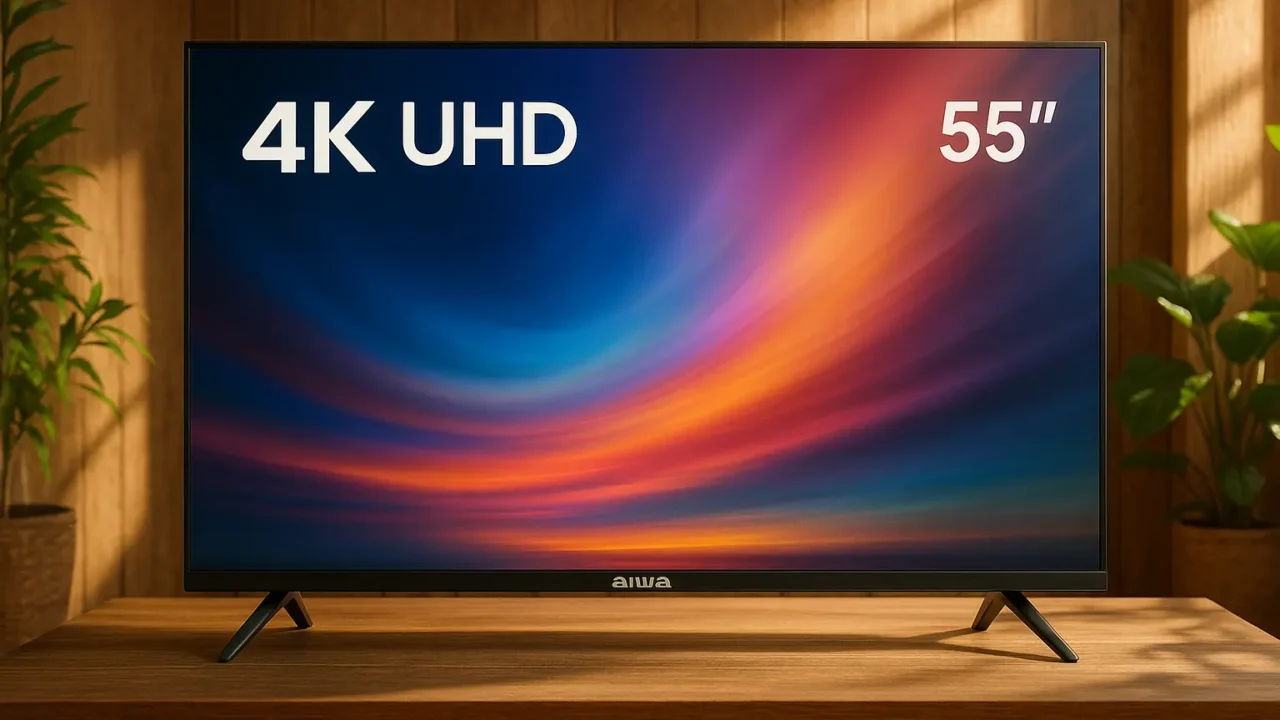 Melhor smart TV 55 polegadas Aiwa com Dolby Vision