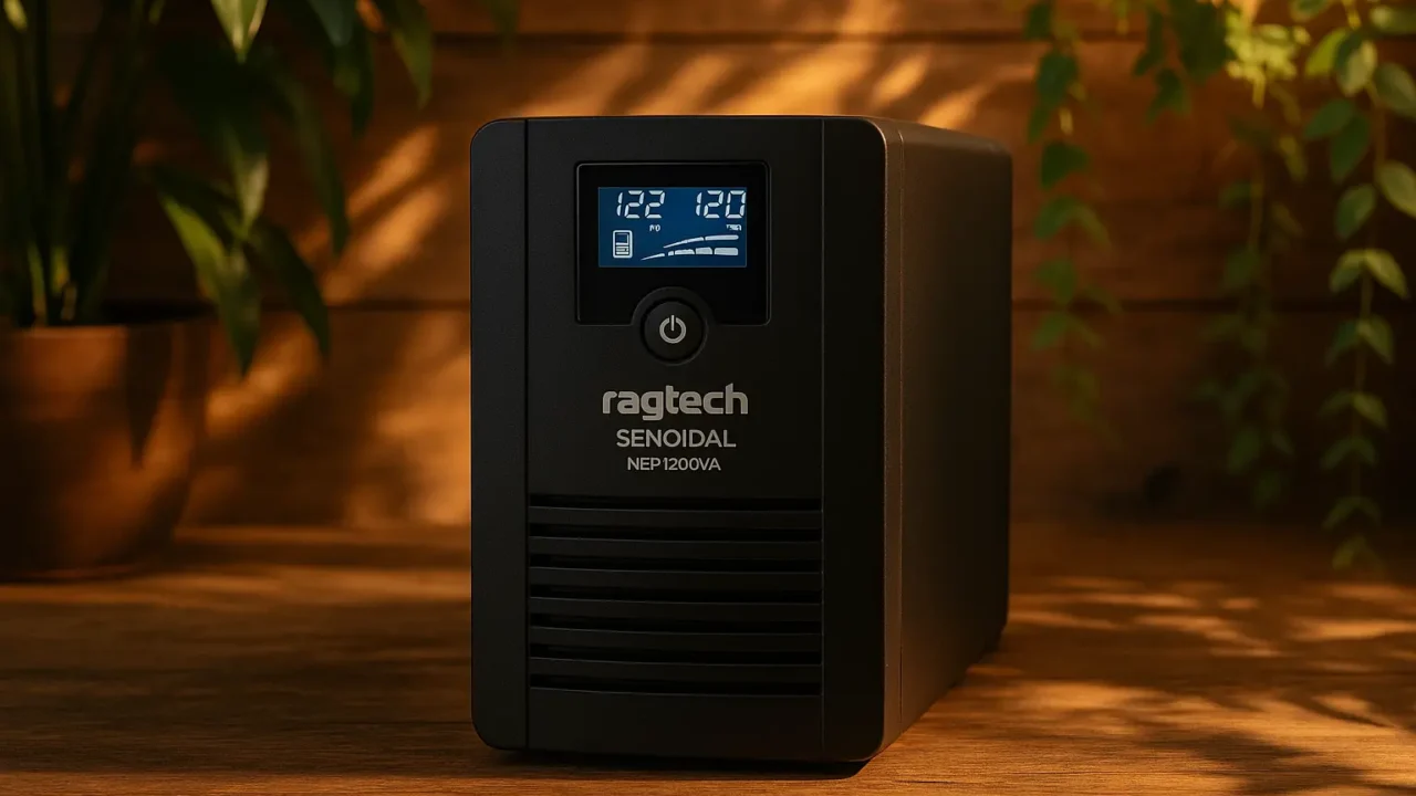 Autonomia top: 6 nobreak Ragtech senoidal NEP 1200VA