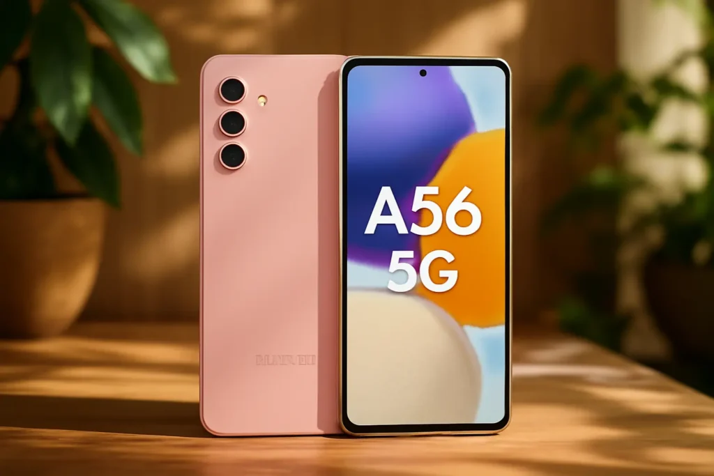 Smartphone Samsung Galaxy A56 5G barato e confiável para todos os bolsos