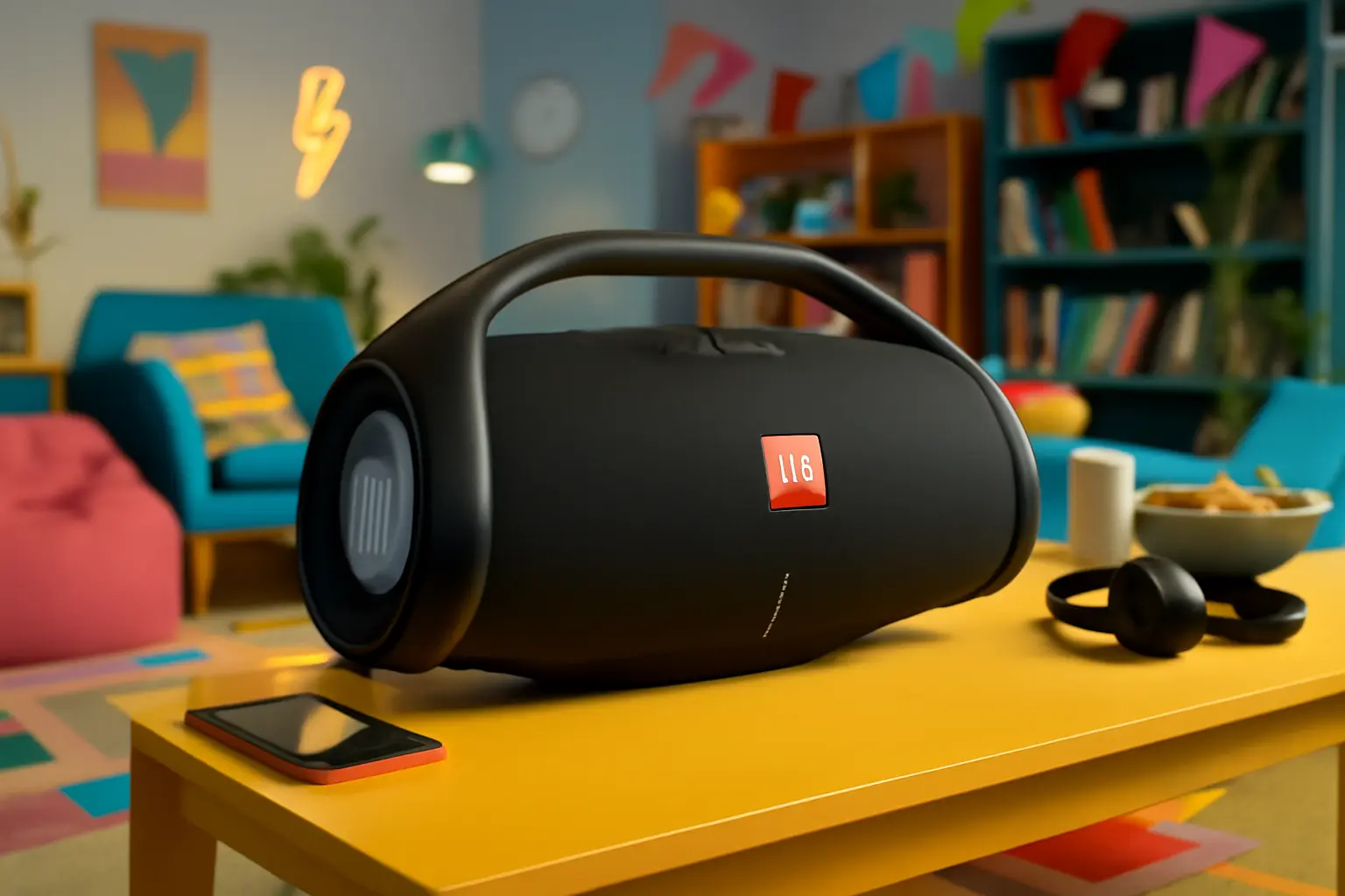 Autonomia top: 6 JBL Boombox com carregamento rápido em 11/17/2025 08:41:29