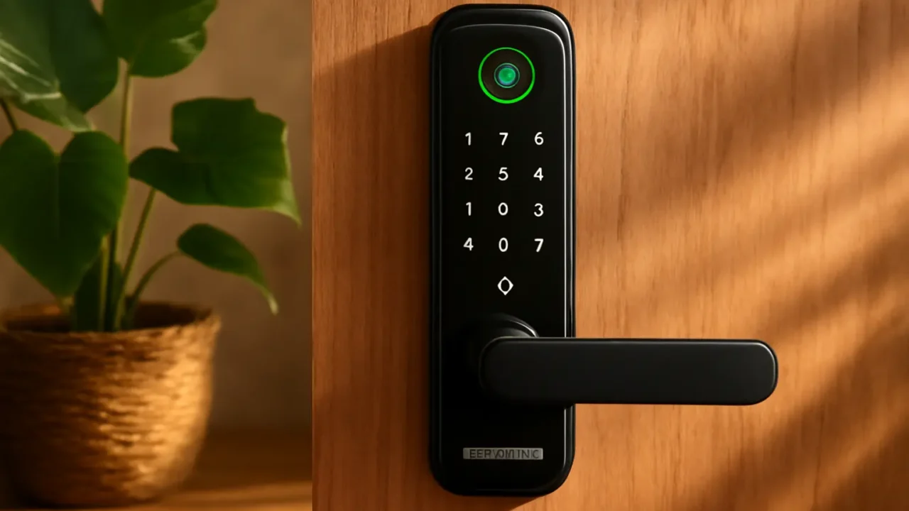 Fechadura Eletrônica Digital Biométrica Kuanttum: Barata e Confiável para Qualquer Bolso