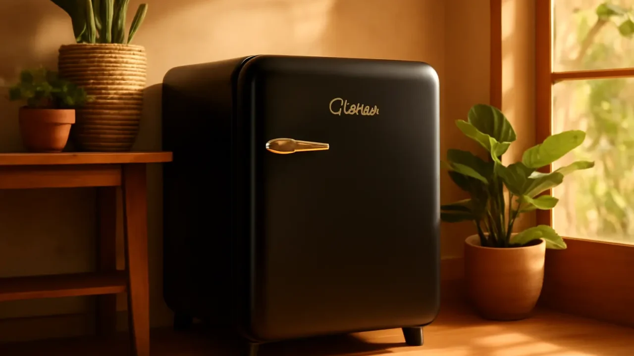 3 Frigobares Retrô, 95L, com Tecnologia Inverter e Design Estiloso