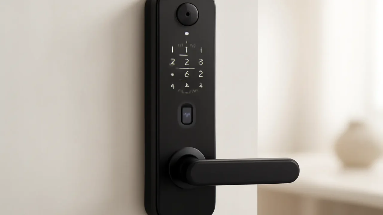 Compactos e poderosos: 3 Fechaduras Eletrônico Digital Biométrica Com Câmera Wifi, Controle do App Tuya