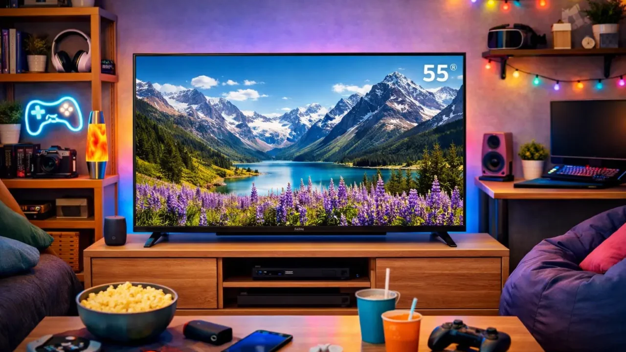 Melhor Smart TV LG 55" UHD com AI ThinQ de 2025