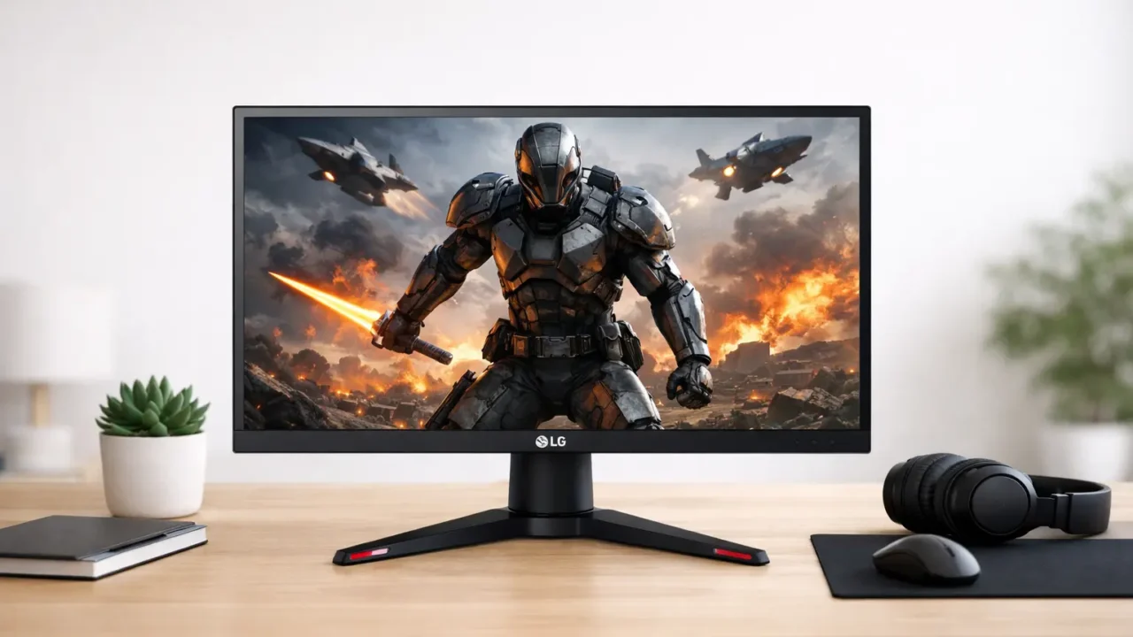 Monitor Gamer LG UltraGear 24” até R$1.500: 6 escolhas com avaliações ★4,5