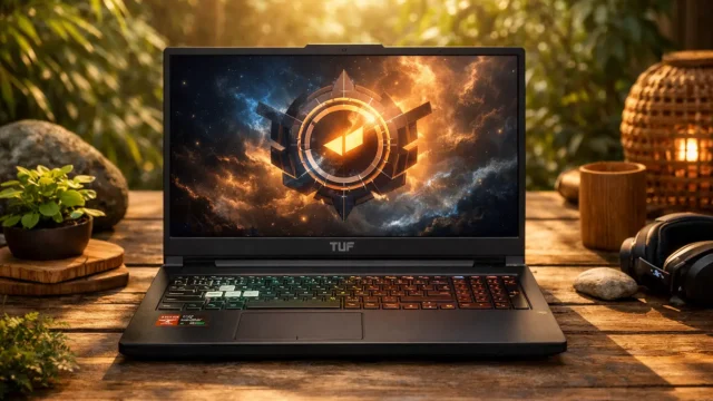 Som imersivo: 3 Notebooks ASUS TUF Gaming A15 com áudio de qualidade