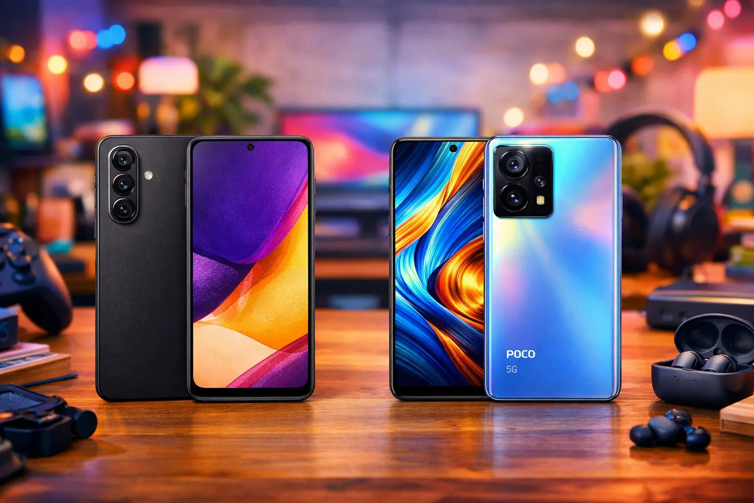 Samsung Galaxy A56 5G vs Xiaomi Poco X7 Pro 5G: Desempenho ou Design?