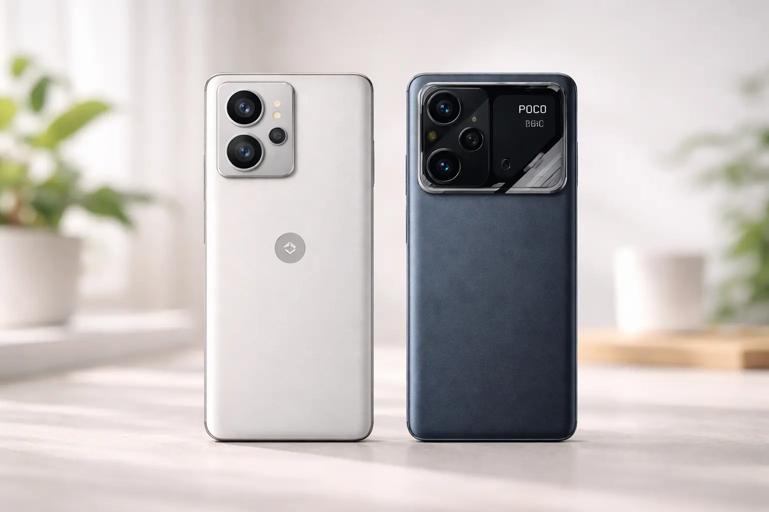 Motorola Edge 50 vs Xiaomi Poco X7 Pro: Desempenho ou Resistência?