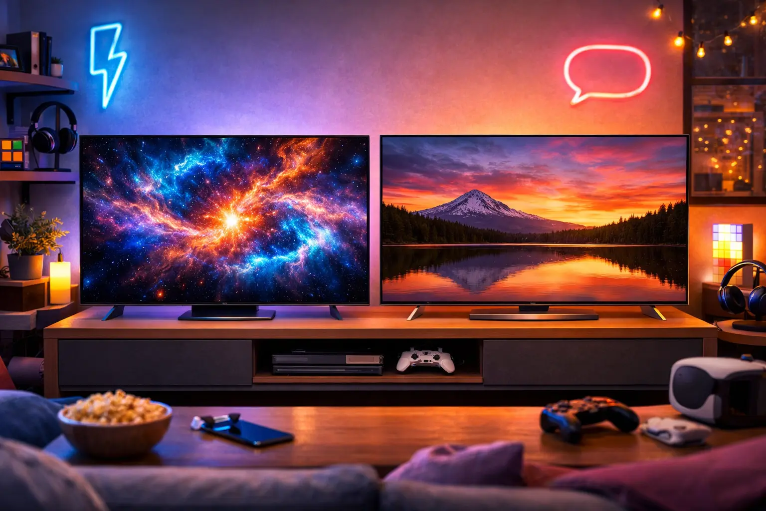 Samsung Smart TV 55" OLED vs LG Smart TV 4K 55" OLED: Qual oferece melhor qualidade de imagem?