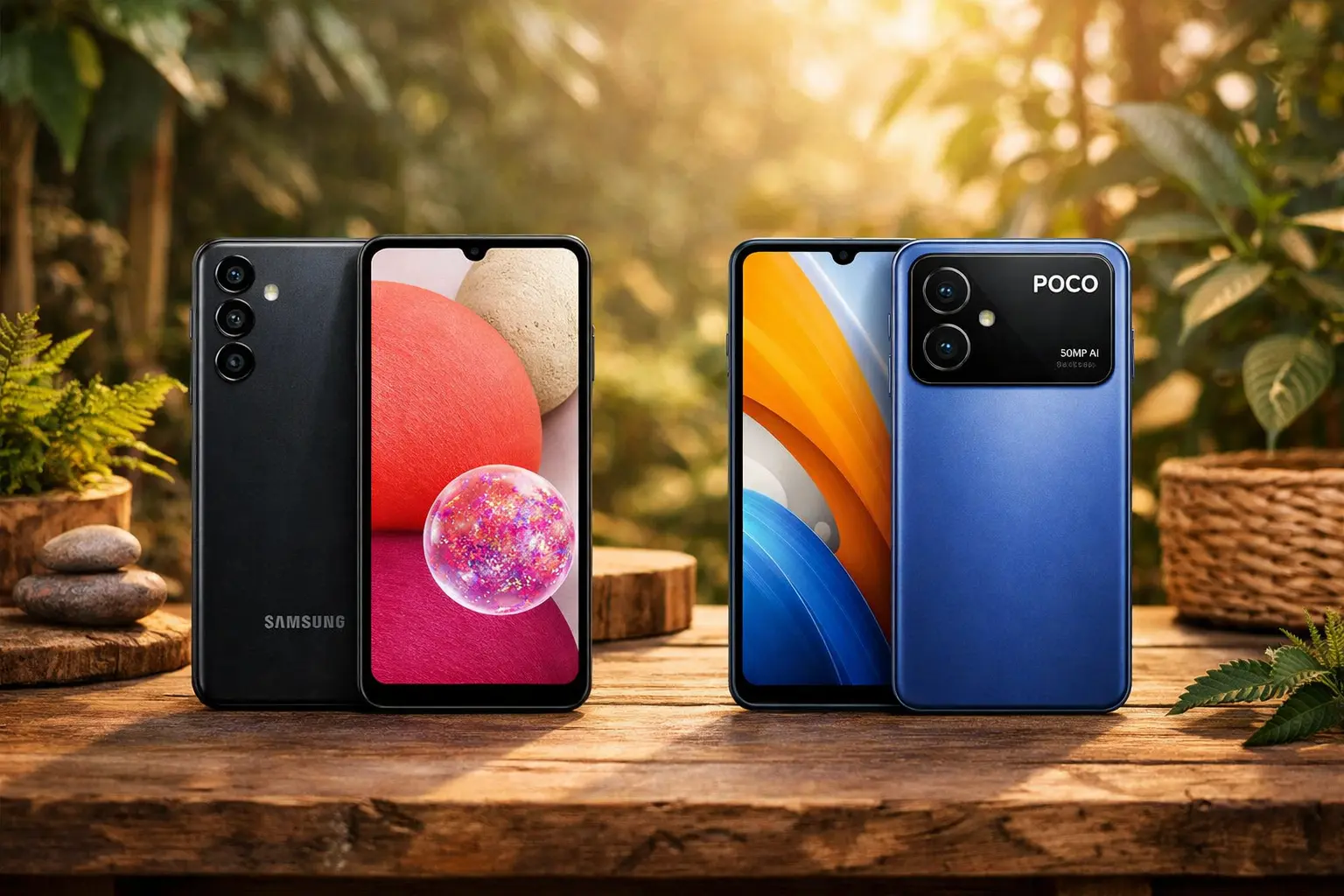 Samsung Galaxy A05s vs Xiaomi Poco C75: Desempenho ou Armazenamento?