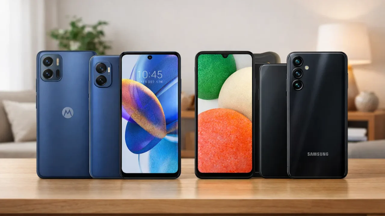 Motorola Moto G35 5G vs Samsung Galaxy A16: Desempenho ou Câmera?