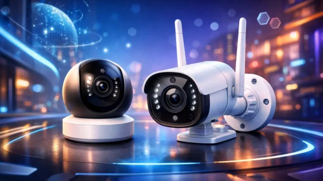 Design premium: 6 câmeras de segurança Wi-Fi com ótimo custo-benefício