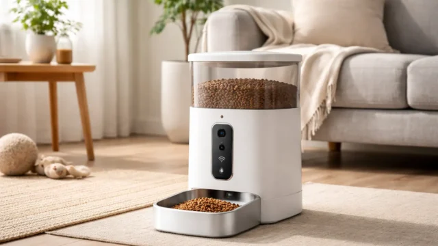 Bateria que dura: 6 alimentadores automáticos pet 4L Tuya Wi-Fi para facilitar sua vida