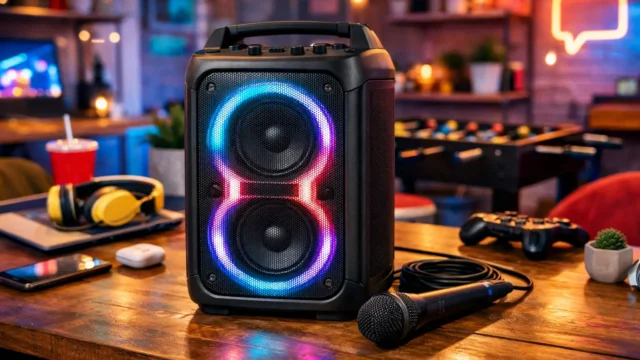 Compactos e poderosos: 6 caixas de som com microfone para você