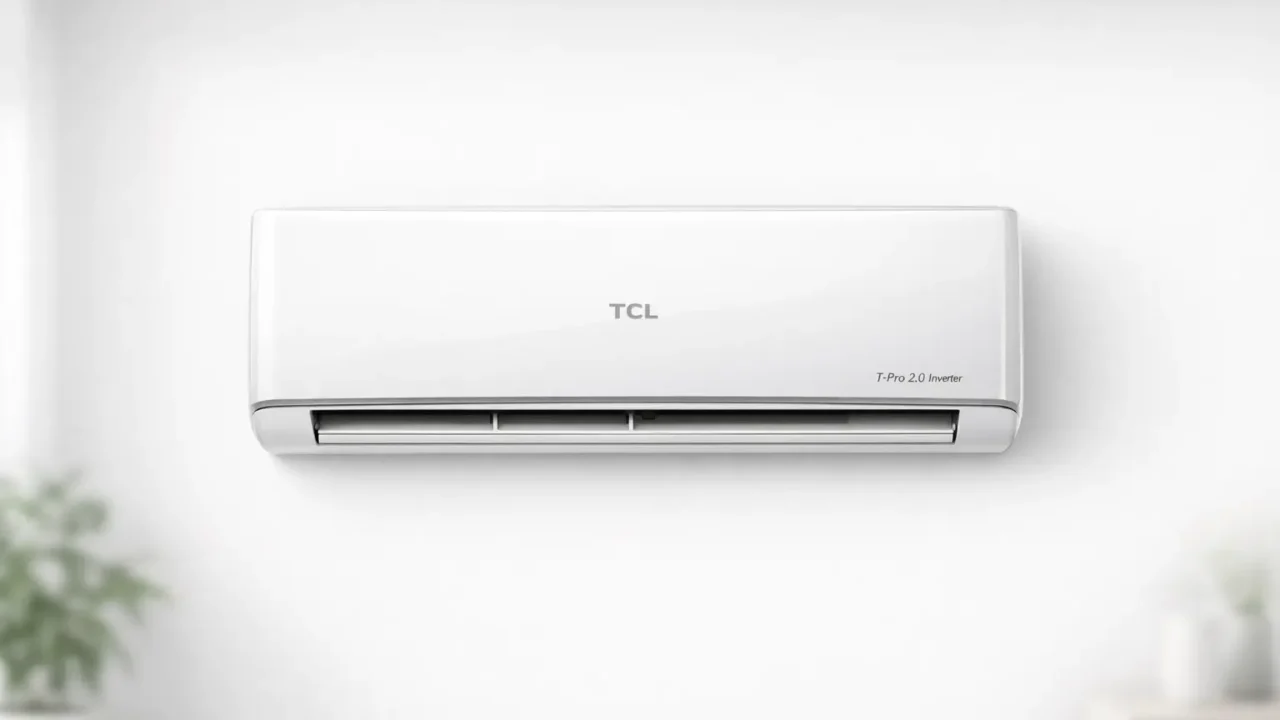 Som imersivo: 6 Ar Condicionado Split Hi Wall TCL T-Pro 2.0 Inverter 9.000 Btus Frio