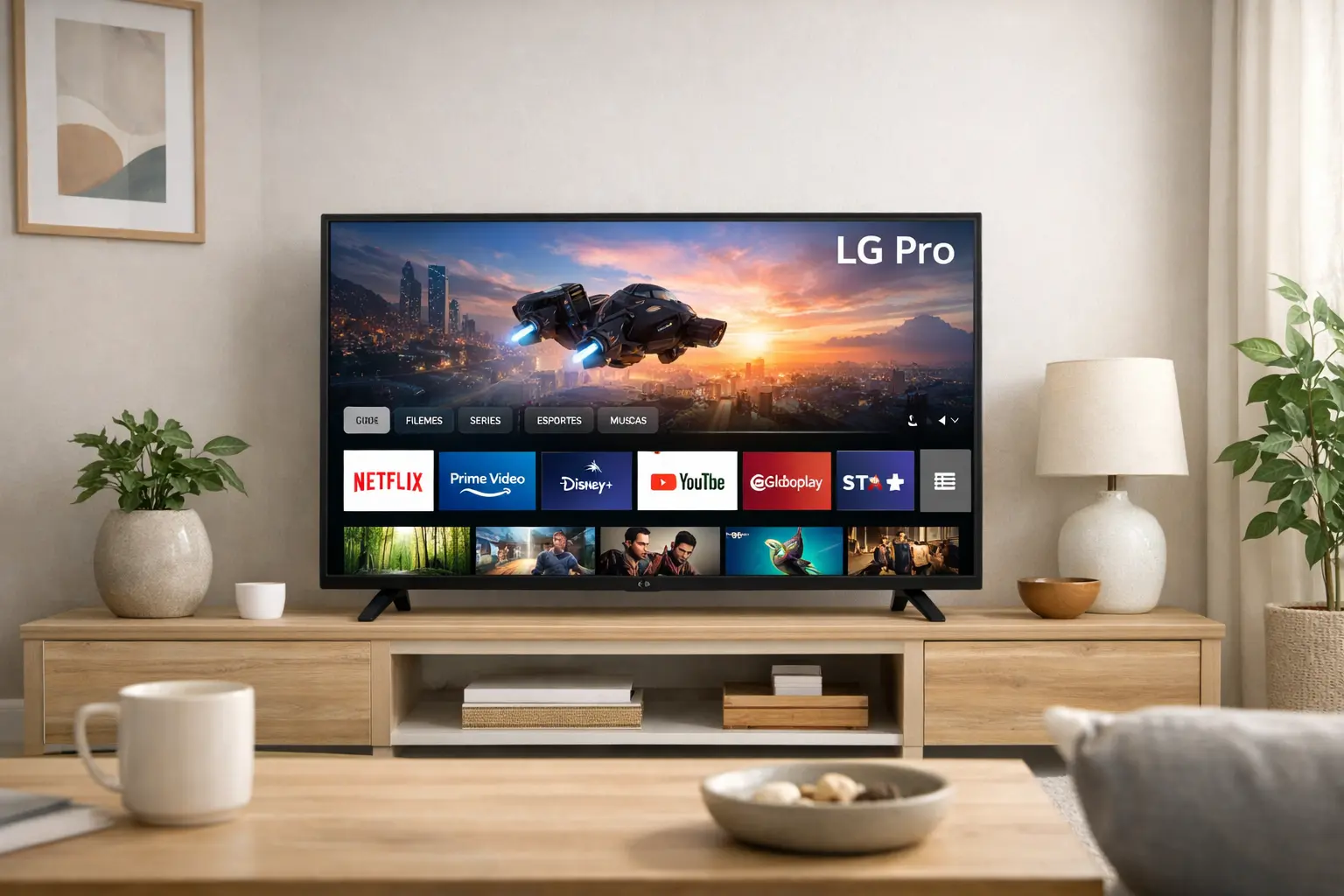 6 Melhores Smart TV 43 LG Pro Compactas e Eficientes