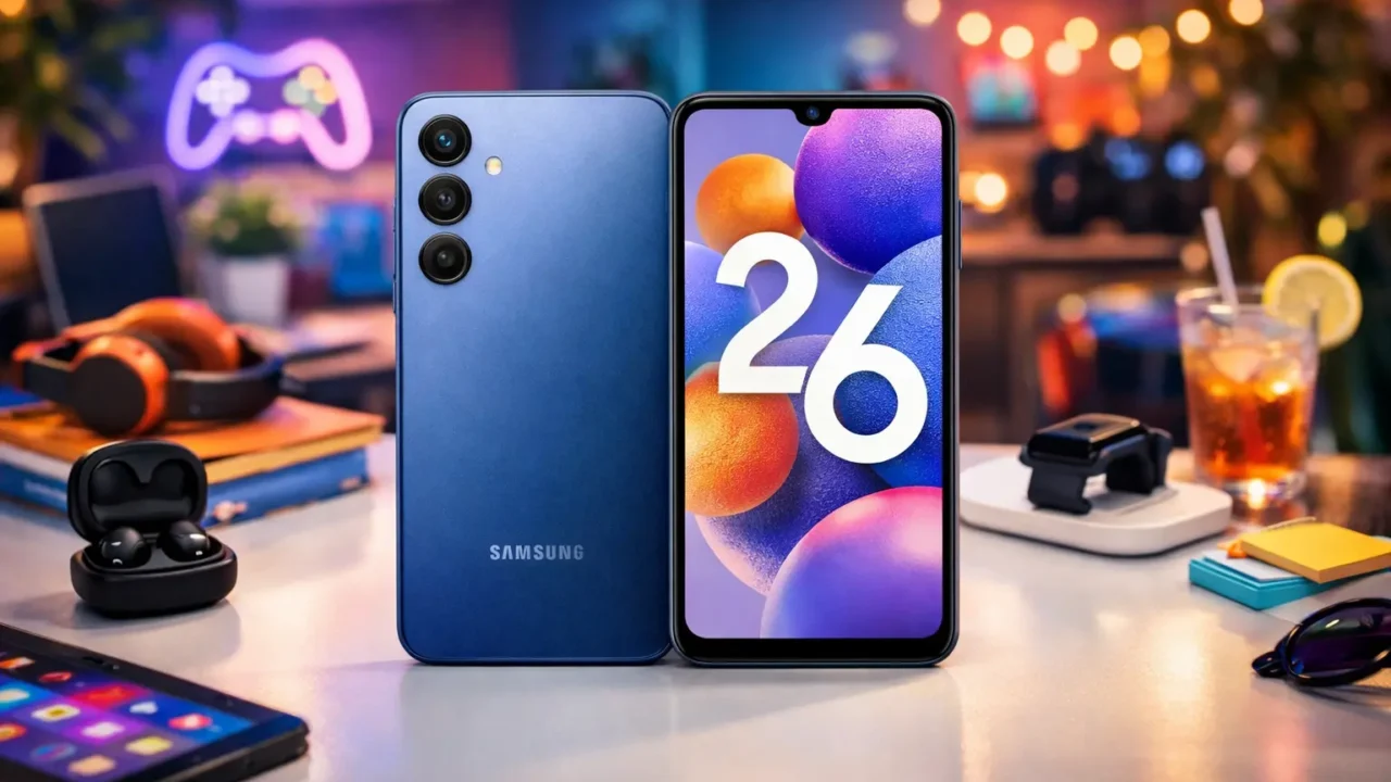 Bateria que dura: 6 Samsung Galaxy A26 5G para um dia inteiro