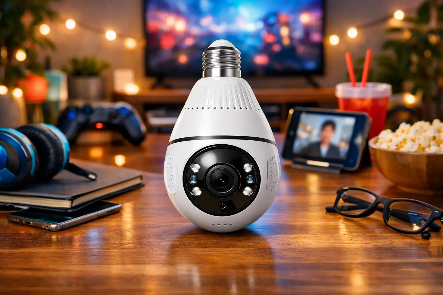 Guia de Compra: 6 Melhores Câmeras Lâmpada 360 com Visão Noturna