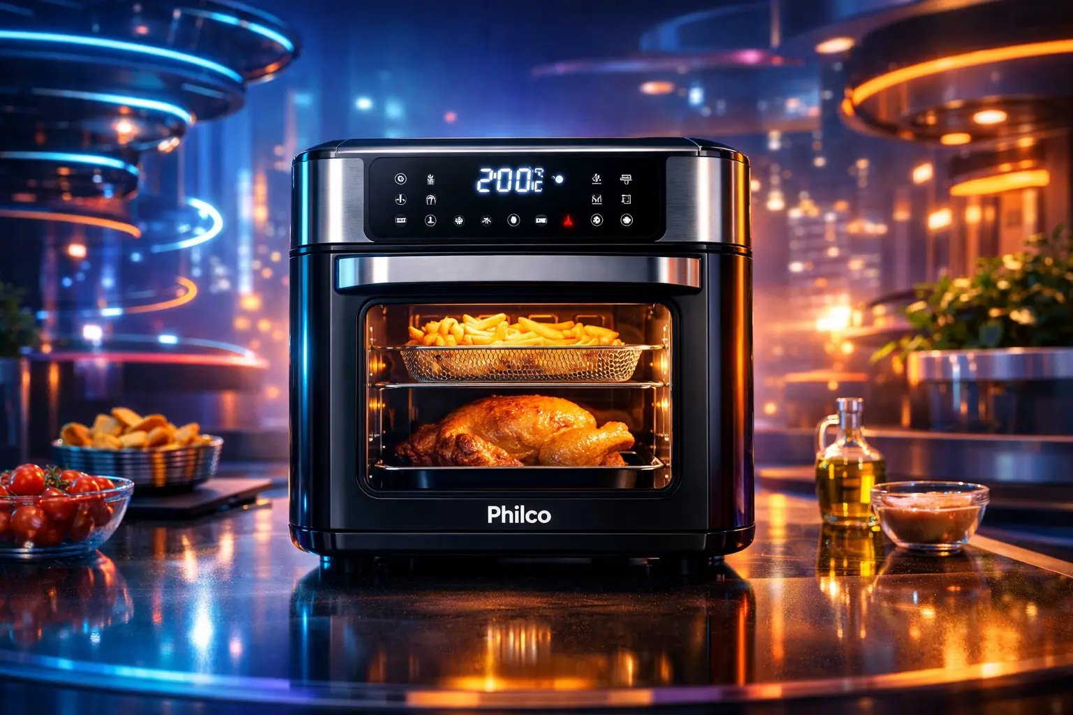 Guia rápido: 6 Air Fryer Philco Oven com recursos avançados em 01/23/2026 21:15:14
