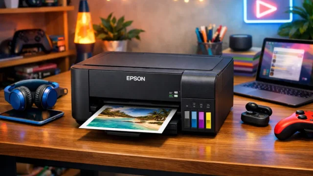 6 Multifuncionais Epson EcoTank L3250 com Wi-Fi e Impressão Econômica
