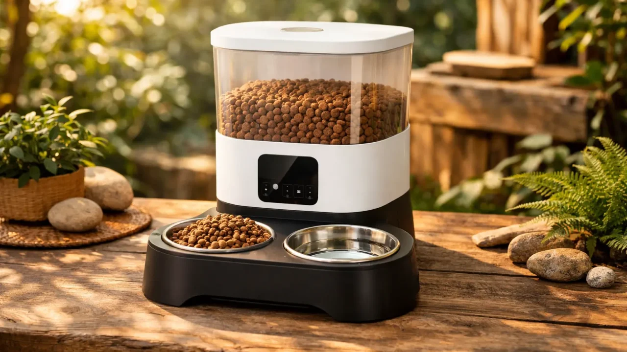 Melhores alimentadores automáticos e comedouros elevados para pets em 2026: 6 opções que valem o investimento