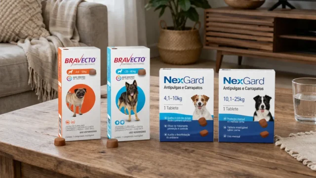 Antipulgas cachorro: 5 opções por perfil de uso para escolher com clareza