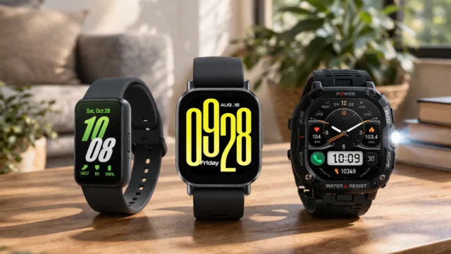 Smartwatch: 5 opções para alinhar ao seu uso diário e decidir com clareza