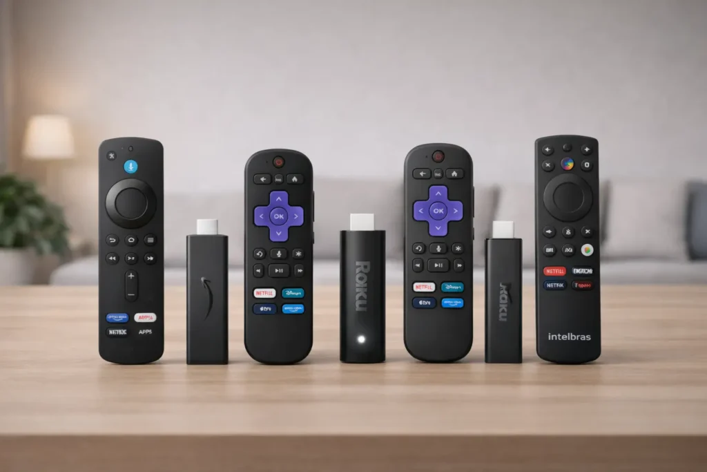 Fire TV Stick 4K e opções de streaming: 4 escolhas para decidir com clareza
