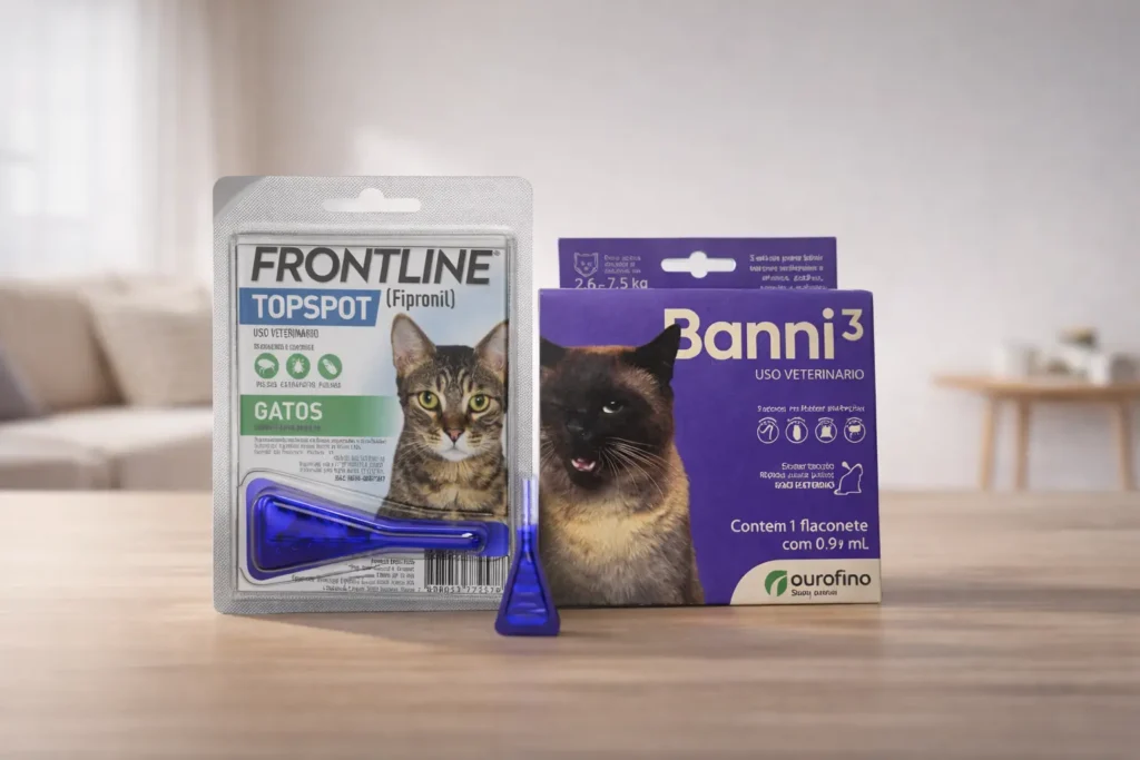 Antipulgas para gatos: 4 escolhas para alinhar com seu uso