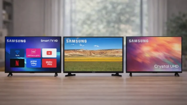 TV LED 32 Samsung: 4 escolhas para acertar no perfil de uso