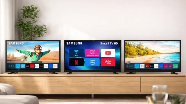 Smart TVs Samsung 32": 3 opções para escolher com clareza