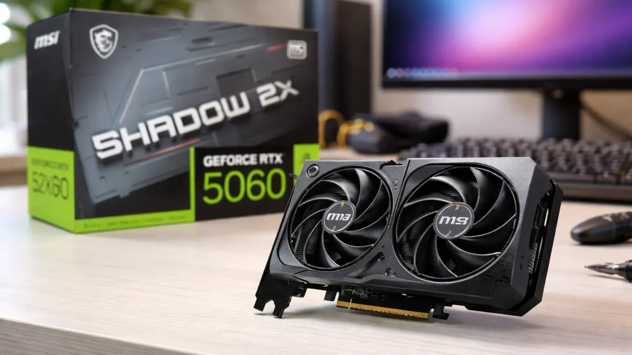 MSI RTX 5060 Shadow 2X OC: pontos de atenção antes da compra