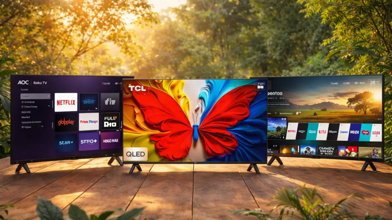 Smart TVs 43 polegadas: 3 opções para escolher com clareza