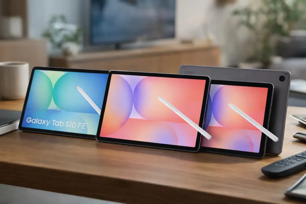 Galaxy Tab S10: 3 opções por perfil para escolher com clareza