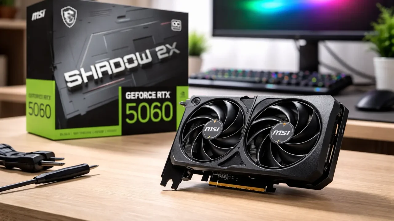 MSI RTX 5060 Shadow 2X OC: pontos de atenção antes da compra