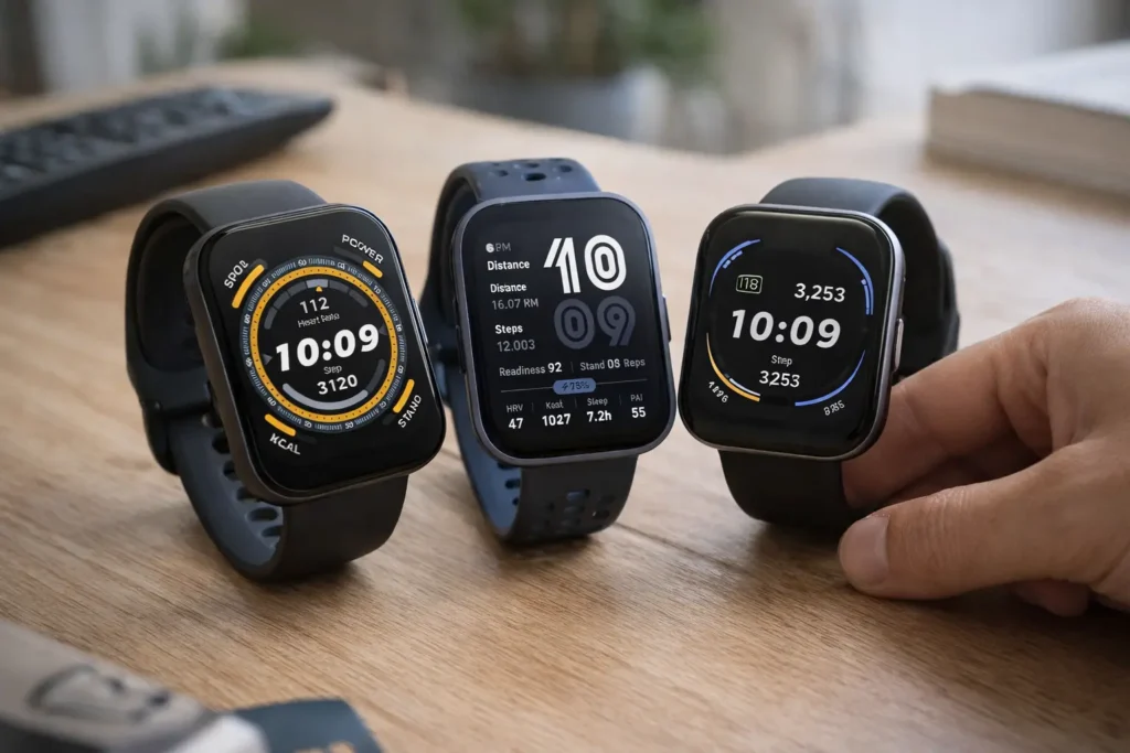 Amazfit: 4 escolhas de smartwatch para acertar no perfil de uso