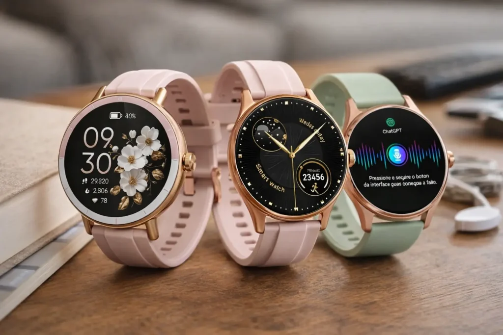 Relógios femininos smartwatch: 5 opções para acertar no perfil