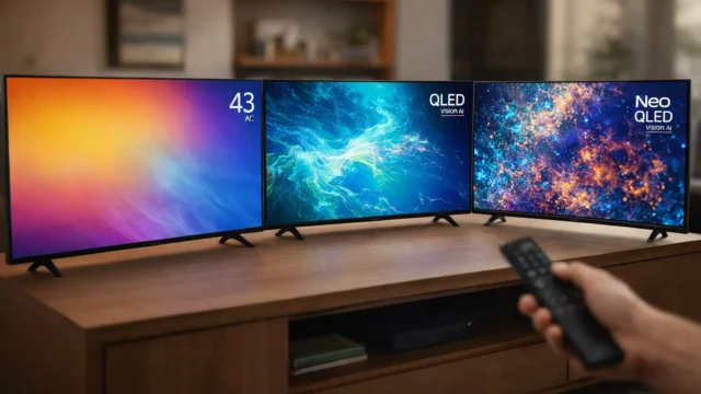 Smart TV 4K Samsung 43": 3 opções para decidir com clareza no seu uso
