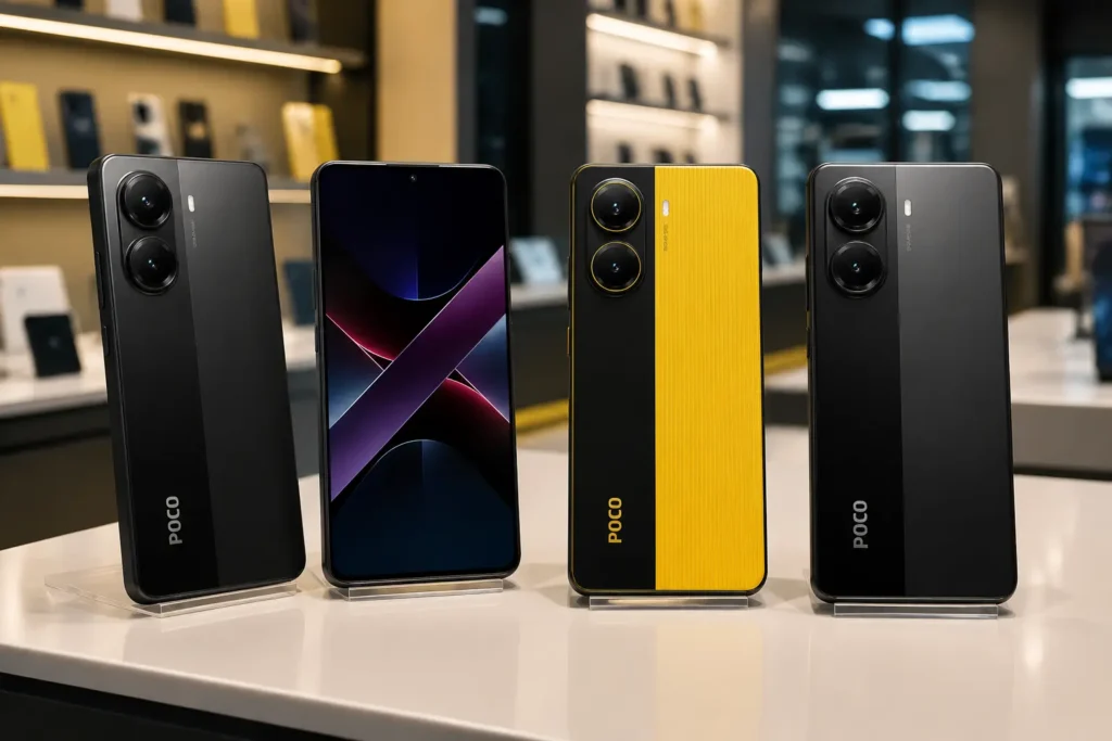 Smartphones Poco X7 Pro: 4 opções por perfil de uso para decidir