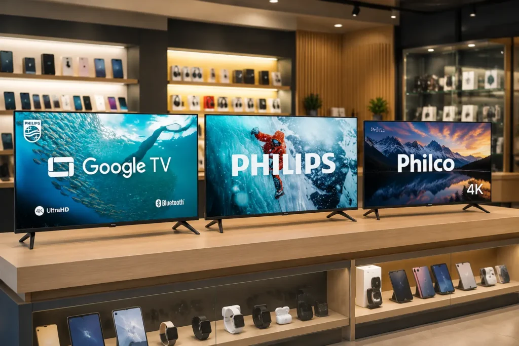 Philips e outras marcas: 5 opções de TVs 50" smart por perfil de uso para acertar no perfil