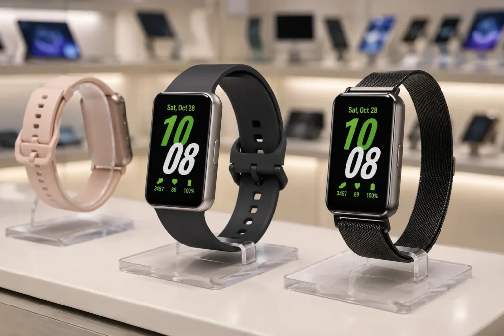 Pulseiras para Galaxy Fit3: 3 opções para uso diário e estilo