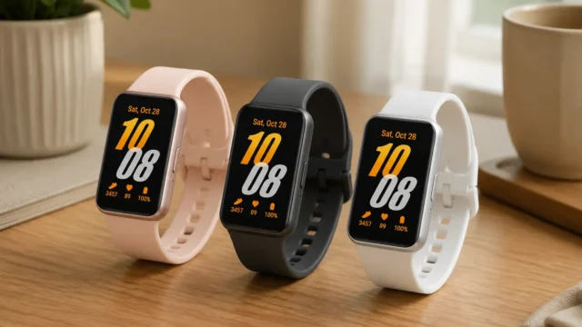 Smartwatches Samsung Galaxy Fit3: 4 opções com foco em portabilidade e uso diário