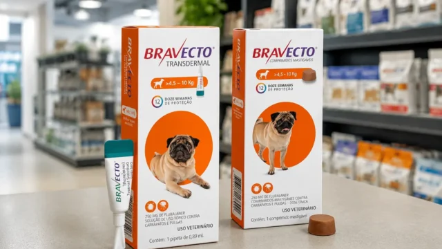 Bravecto® para cães de 4,5 a 10kg: 2 opções de antipulgas e carrapatos para acertar no perfil