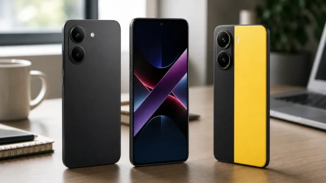 Smartphones Poco X7 Pro e X8: 4 opções por memória e cor para alinhar à rotina