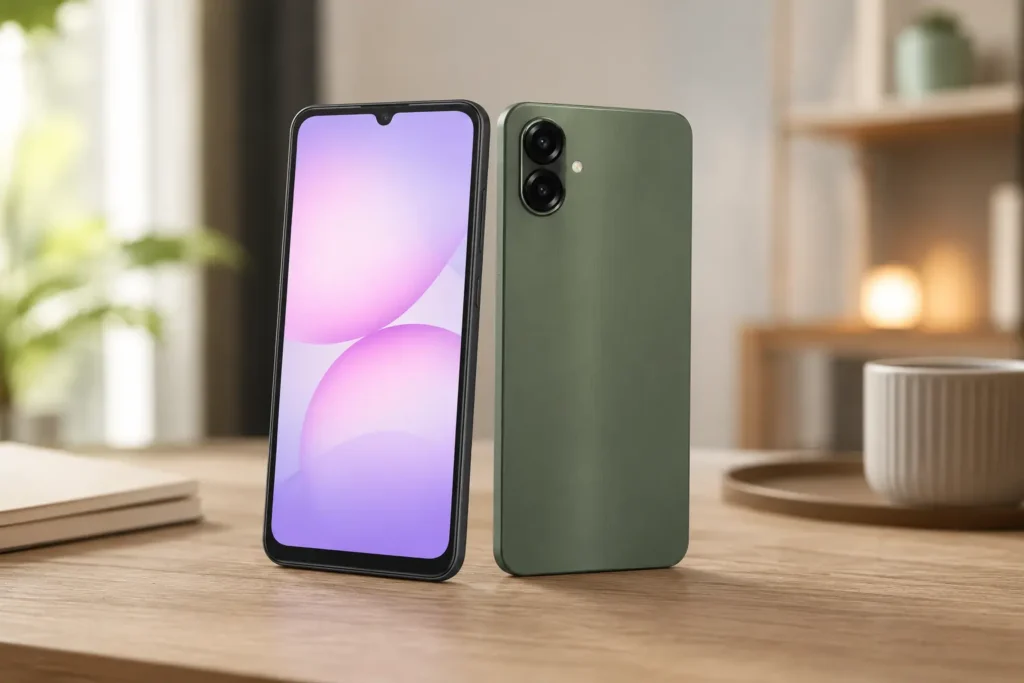 Samsung A07s: 4 opções de memória e cores para decidir com segurança