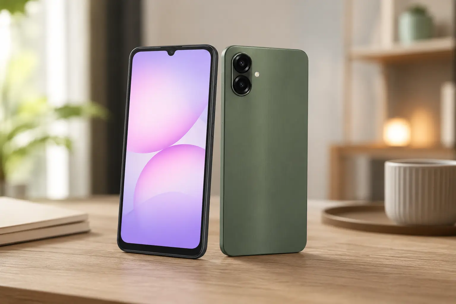 Samsung A07s: 4 opções de memória e cores para decidir com segurança