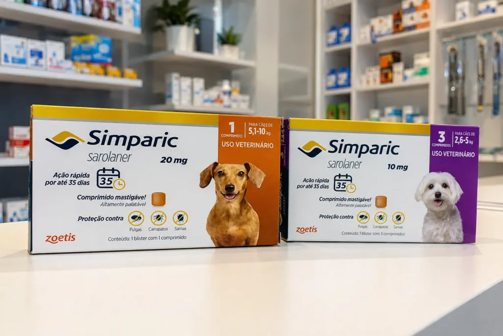 Simparic para cães: 4 opções de comprimidos por peso para acertar no perfil
