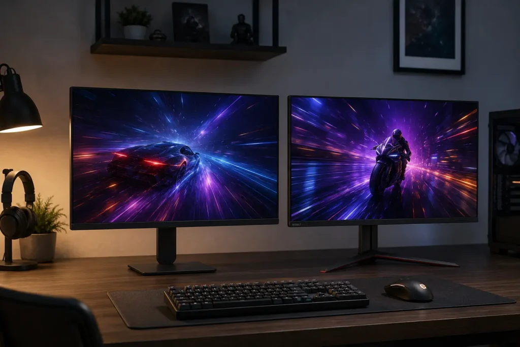 Monitor LG UltraGear: 4 opções por tamanho e uso gamer